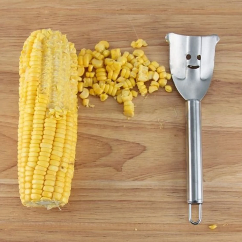 Stainless Steel Useful Corn Stripper Cutter Thresher Peel Planer Stripper Grain Scraper Household Kitchen Tool
Stainless Steel Useful Corn Stripper Cutter Thresher Peel Planer Stripper Grain Scraper Household Kitchen Tool