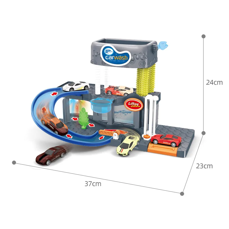 Car Wash Toys Parent-child Interaction Puzzle Light Sound Color Changing Track Alloy Car Simulation Parking Lot Toy
Car Wash Toys Parent-child Interaction Puzzle Light Sound Color Changing Track Alloy Car Simulation Parking Lot Toy