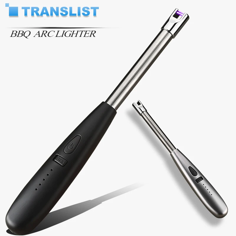 New BBQ LED USB Electric Rechargeable Long Kitchen Gas Stove Lighter Windproof Plasma Arc Flameless Candle Lighters Outdoor
New BBQ LED USB Electric Rechargeable Long Kitchen Gas Stove Lighter Windproof Plasma Arc Flameless Candle Lighters Outdoor