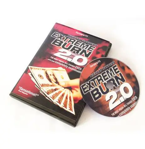 Экстремальное сжигание 2 0 (Gimmicks + DVD) волшебная карточка сцена магический трюк