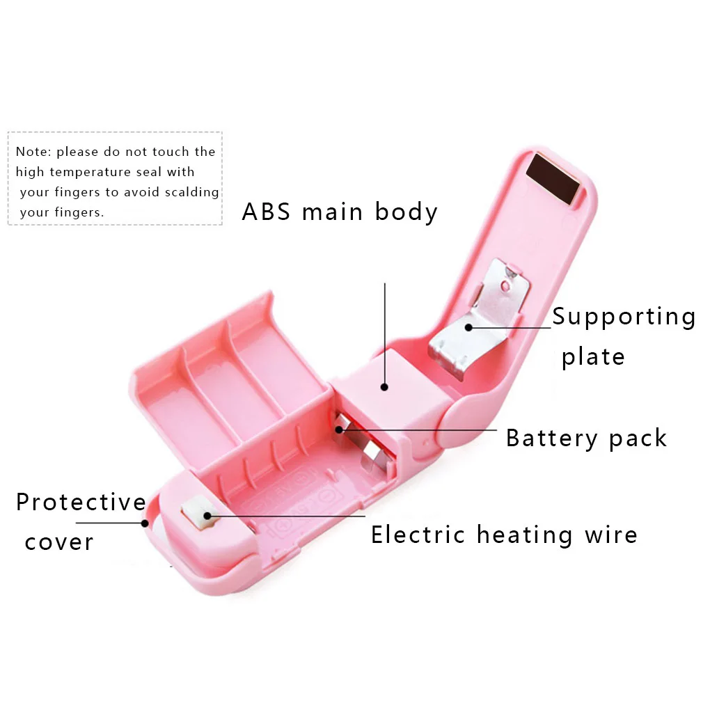 Mini Heat Sealer Plastic Package Storage Bag Mini Sealing Machine Handy Sticker and Seals for Food Snack Kitchen Accessories
Mini Heat Sealer Plastic Package Storage Bag Mini Sealing Machine Handy Sticker and Seals for Food Snack Kitchen Accessories