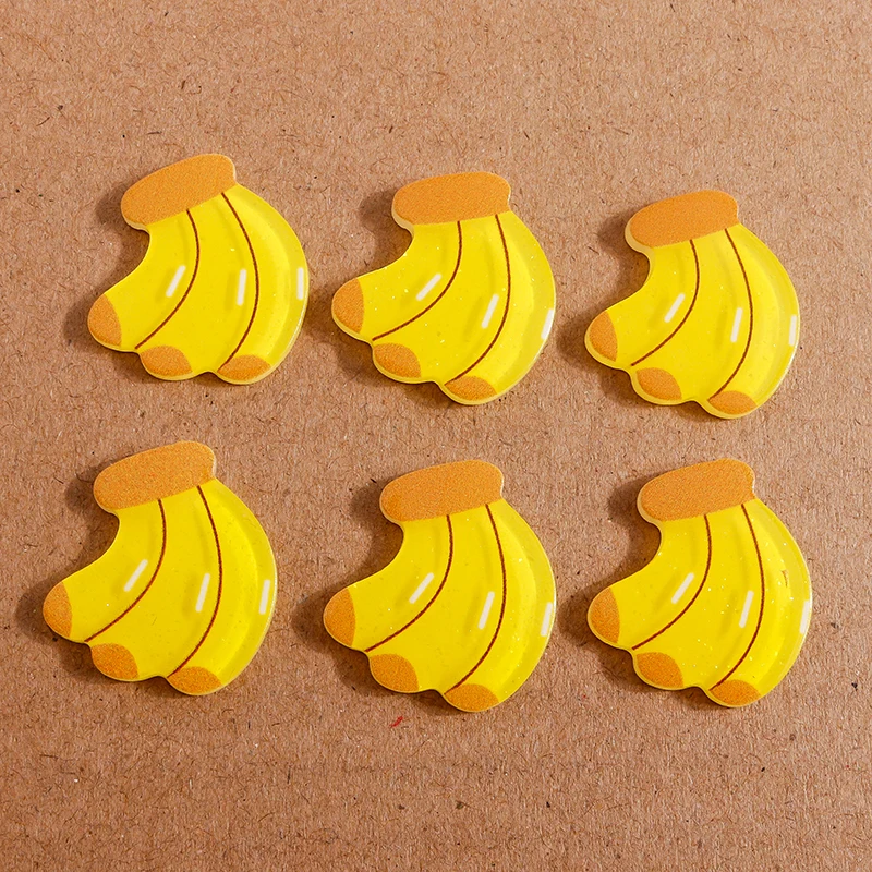 10pcs Cute Resin Fruit Banana Flatback Cabochons Scrapbook Craft for Jewelry Making DIY Handmade Hair Hairpin Brooch Accessories
10pcs Cute Resin Fruit Banana Flatback Cabochons Scrapbook Craft for Jewelry Making DIY Handmade Hair Hairpin Brooch Accessories