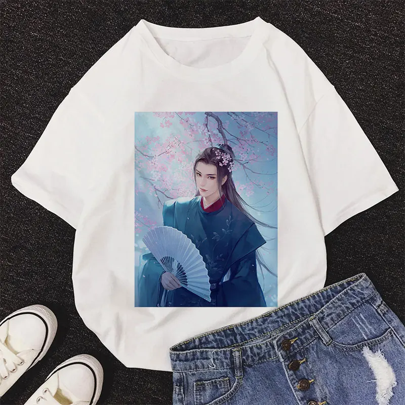 Mo Dao Zu Shi Anime Cosplay Tshirts Women Wei Wuxian Yi harajuku graphic t shirts streetwear y2k tops oversized tshirts 
Mo Dao Zu Shi Anime Cosplay Tshirts Women Wei Wuxian Yi harajuku graphic t shirts streetwear y2k tops oversized tshirts
