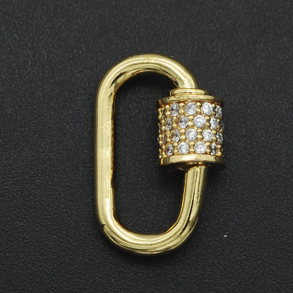 19x12mm 100% CZ Zircon DIY Jewelry Oval Clasp Connectors Charm Wholesale Bracelet Making Connector Custom Orders Welcome
19x12mm 100% CZ Zircon DIY Jewelry Oval Clasp Connectors Charm Wholesale Bracelet Making Connector Custom Orders Welcome