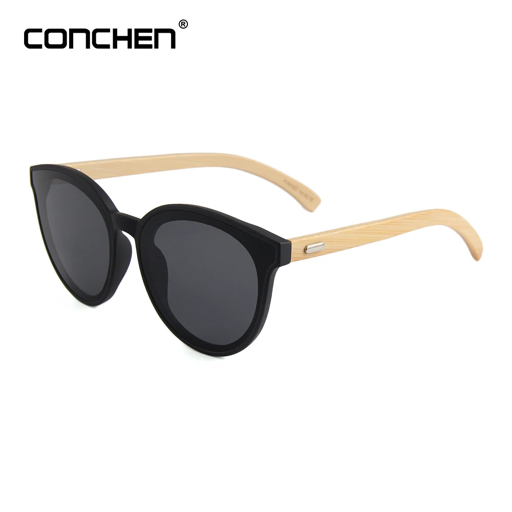 CONCHEN Bamboo Sunglasses Women Fashion Wood Metal Hinge Sunglasses Men Glasses trendy One Piece UV400 Lens Lunettes
CONCHEN Bamboo Sunglasses Women Fashion Wood Metal Hinge Sunglasses Men Glasses trendy One Piece UV400 Lens Lunettes