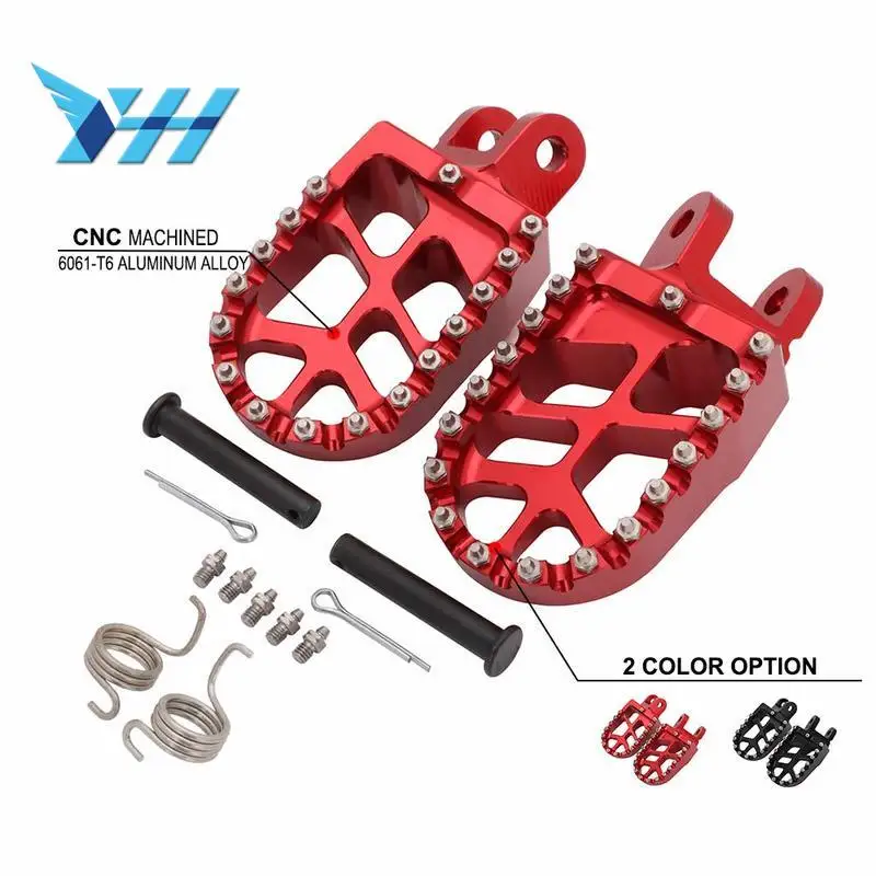 Motorcycle CNC Foot Pegs Pedals Rests Footpegs For KAWASAKI KLX250R KLX250 KLX250S KLX250SF KLX300R KLX650 KLX650R KLR650
Motorcycle CNC Foot Pegs Pedals Rests Footpegs For KAWASAKI KLX250R KLX250 KLX250S KLX250SF KLX300R KLX650 KLX650R KLR650