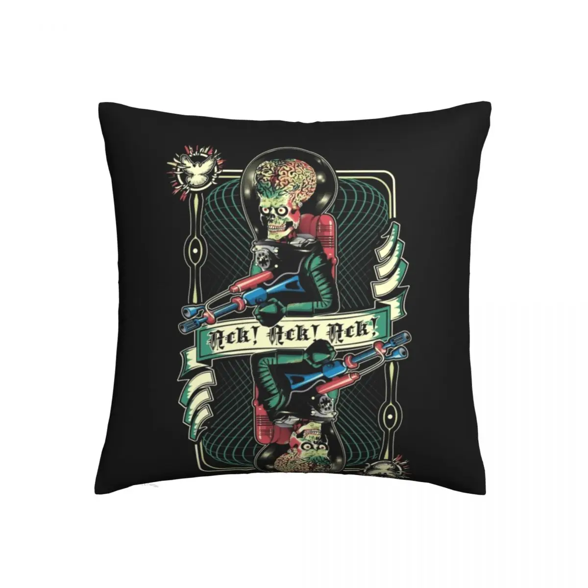 Mars Attacks Pillow Case We Come in Peace Spring Vintage Pillowcase Polyester Cushion Zipper Cover
Mars Attacks Pillow Case We Come in Peace Spring Vintage Pillowcase Polyester Cushion Zipper Cover