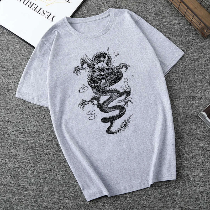 Summer Funny Dragon Korean Woman Tshirt Korean Style Harajuku Tops Tee Vintage Casual Round Neck Femme T-shirt Plus Size Clothes
Summer Funny Dragon Korean Woman Tshirt Korean Style Harajuku Tops Tee Vintage Casual Round Neck Femme T-shirt Plus Size Clothes