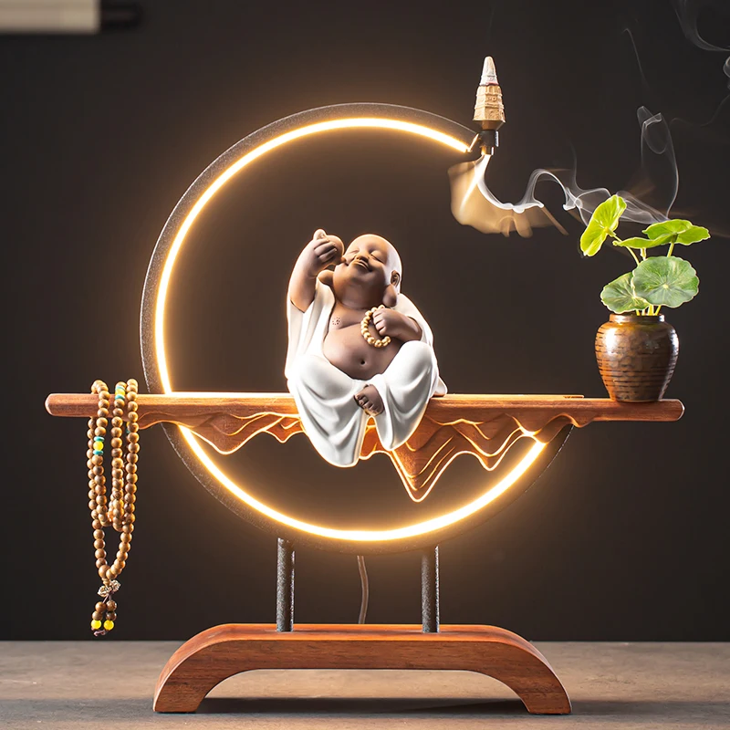 Statue Incense Burner Ceramic Eletric Backflow Light Incense Burner Large House Smoke Fountain Encensoir Incense Burners BG50IB
Statue Incense Burner Ceramic Eletric Backflow Light Incense Burner Large House Smoke Fountain Encensoir Incense Burners BG50IB