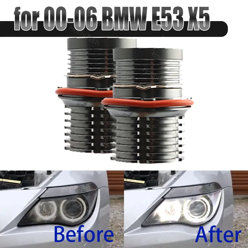 High Power Free Error for 00-06 BMW E53 X5 White Angel Eyes Halo Ring Light Bulbs
High Power Free Error for 00-06 BMW E53 X5 White Angel Eyes Halo Ring Light Bulbs