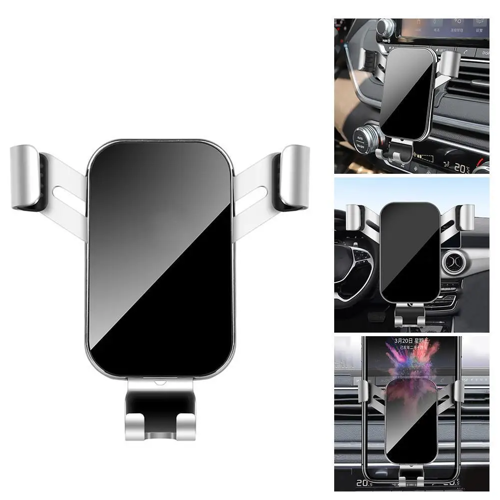 Автомобильный гравитационный кронштейн, держатель для телефона, серебристый, черный, W6B5
Автомобильный гравитационный кронштейн, держатель для телефона, серебристый, черный, W6B5