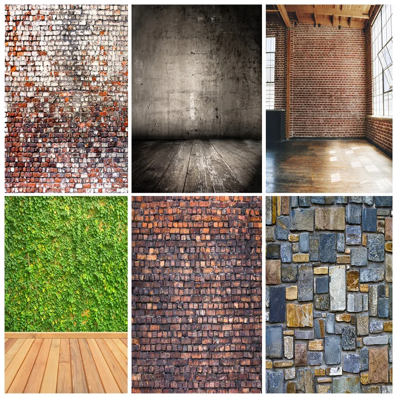 

Vinyl Photography Backdrops Props Vintage Brick Wall Baby Portrait Photo Studio Background 21801ZTM-06