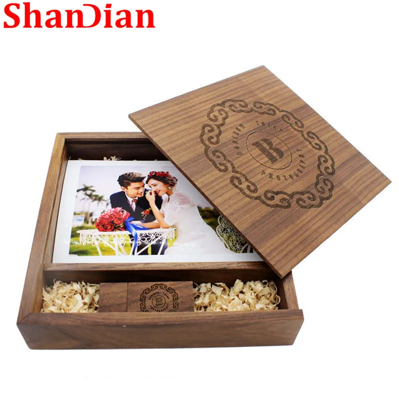SHANDIAN USB flash drive Wooden Photo Album wood usb Box USB disk Pen drive 8GB 16GB 32GB 64GB Wedding Studio gift usb stick
SHANDIAN USB flash drive Wooden Photo Album wood usb Box USB disk Pen drive 8GB 16GB 32GB 64GB Wedding Studio gift usb stick