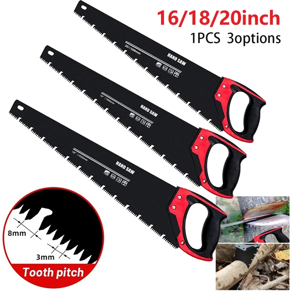 Universal Japanese Hand Saw 16/18/20'' Timber Wood Hacksaw Manual Cutter Tool For Pruning Camping Bamboo PV Tube Plastic Cutting
Universal Japanese Hand Saw 16/18/20'' Timber Wood Hacksaw Manual Cutter Tool For Pruning Camping Bamboo PV Tube Plastic Cutting