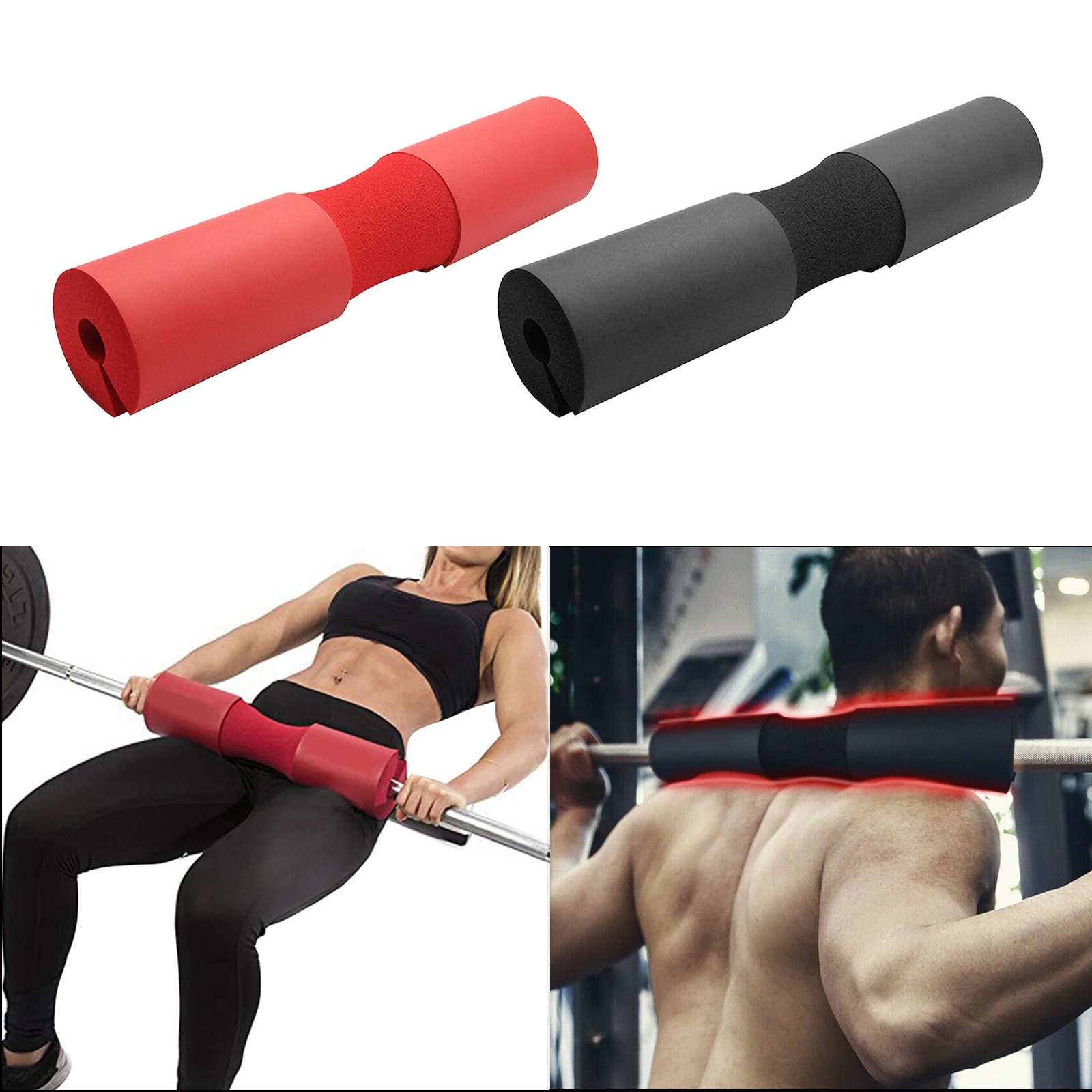 Barbell Squat Pad Squat Bar Pads Neck Shoulder Protection Pads Anti-slip Weight Lifting Fitmess Shoulder Cover Accessories
Barbell Squat Pad Squat Bar Pads Neck Shoulder Protection Pads Anti-slip Weight Lifting Fitmess Shoulder Cover Accessories