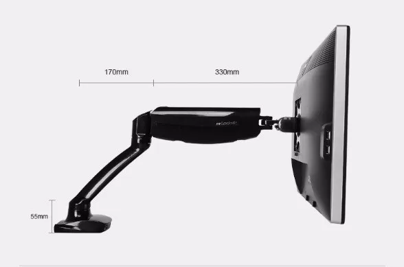 Loctek D5 10 "-27" газовая пружина полный рабочий стол тв крепление ЖК-монитор держатель с 2 USB порт загрузки 2-6.5kgs
Loctek D5 10 "-27" газовая пружина полный рабочий стол тв крепление ЖК-монитор держатель с 2 USB порт загрузки 2-6.5kgs