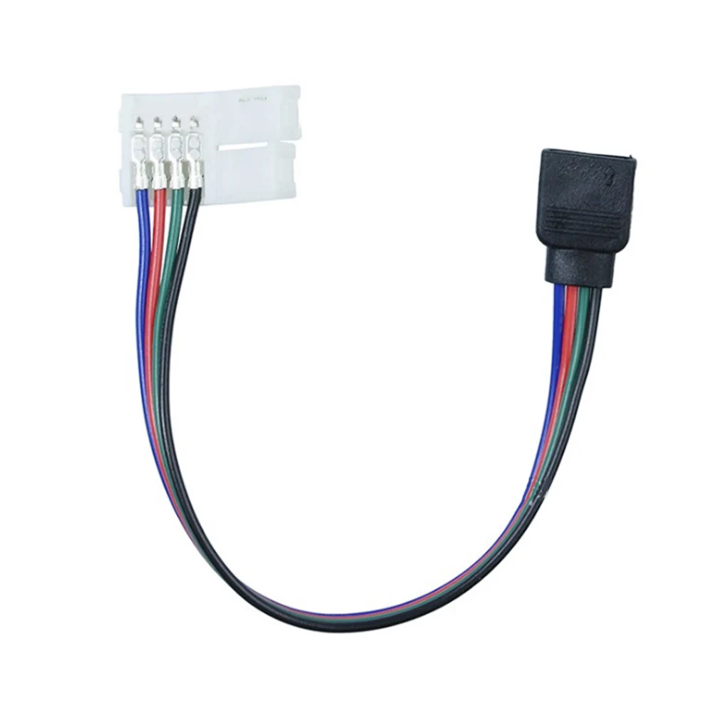 10PCS LED Strip Connector Female 4 Pin 5050 3528 LED RGB Connector Extension Cable Wire LED Strip Clip
10PCS LED Strip Connector Female 4 Pin 5050 3528 LED RGB Connector Extension Cable Wire LED Strip Clip
