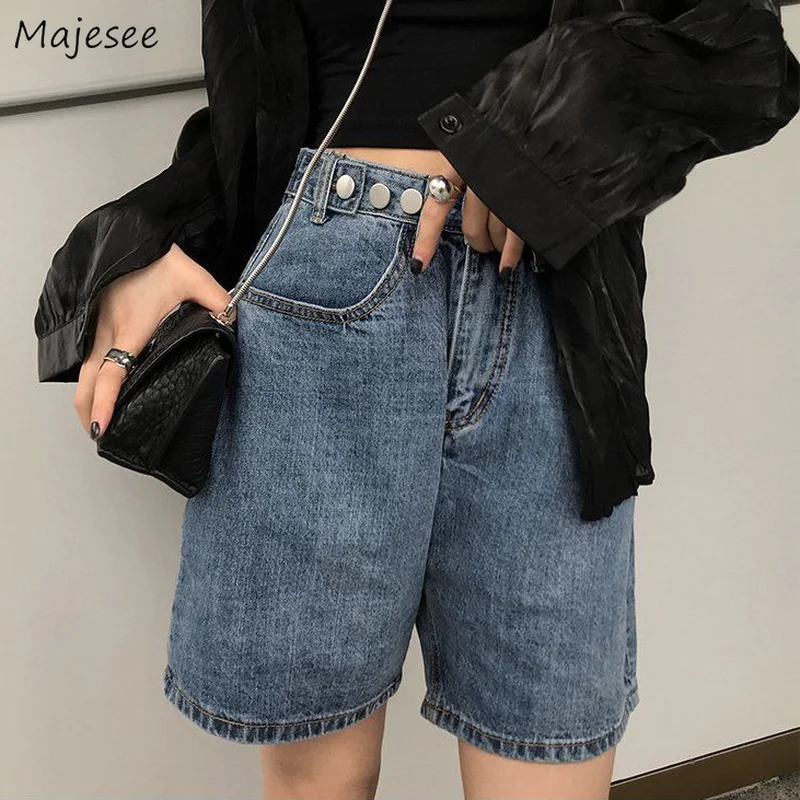Blue Denim Shorts Women Summer Classic Design Straight Slim Korean Version High Quality Simple All-match Streetwear Lady Casual
Blue Denim Shorts Women Summer Classic Design Straight Slim Korean Version High Quality Simple All-match Streetwear Lady Casual