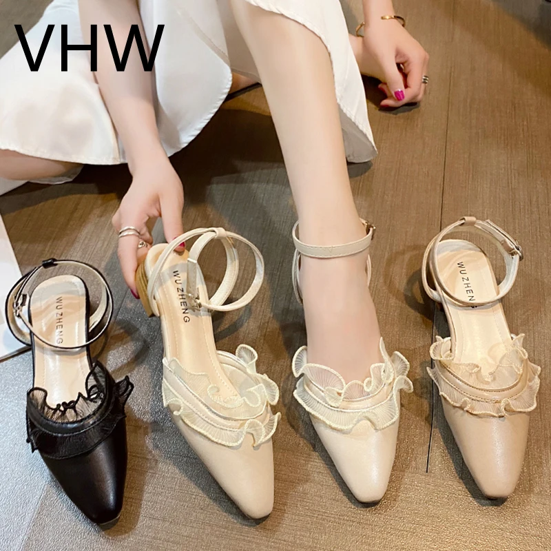 Women Low Heels 2021 Summer Ladies Elegant Sandals Mules Slippers Pointed Toe Khaki Leather Fashion Women Buckle Strap Sandals
Women Low Heels 2021 Summer Ladies Elegant Sandals Mules Slippers Pointed Toe Khaki Leather Fashion Women Buckle Strap Sandals