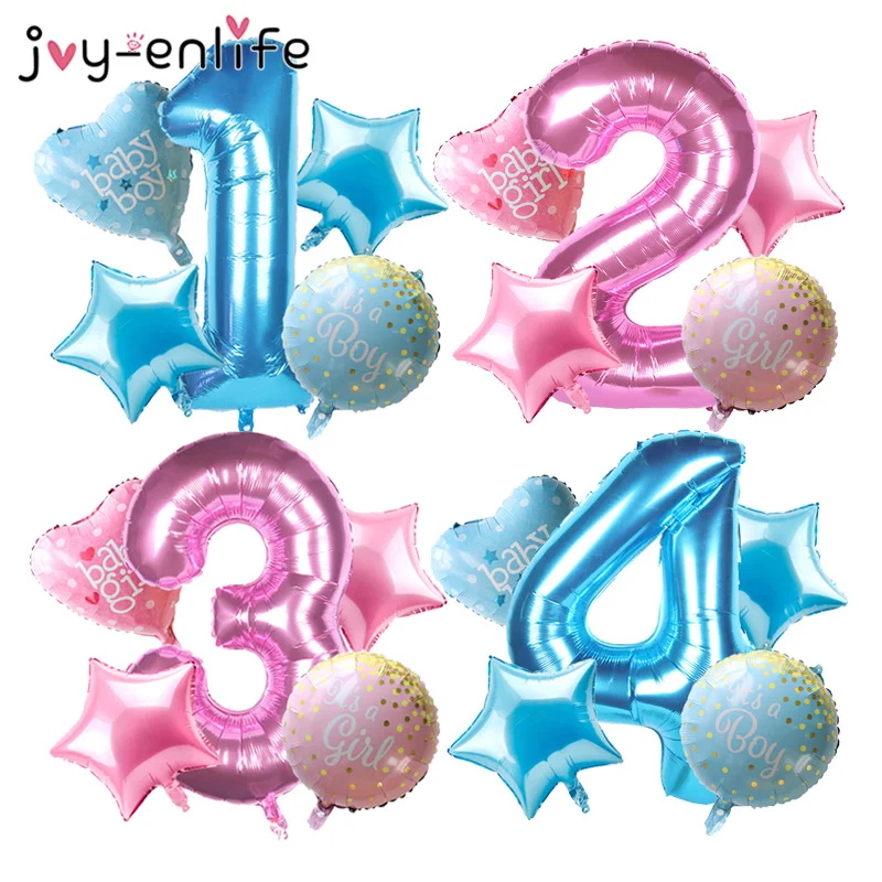 5pcs Pink Blue 40inch Number Digit Foil Balloon Baby Shower Kids Children 1st Birthday Party Decor Globos Boy Girl Number Ballon
5pcs Pink Blue 40inch Number Digit Foil Balloon Baby Shower Kids Children 1st Birthday Party Decor Globos Boy Girl Number Ballon