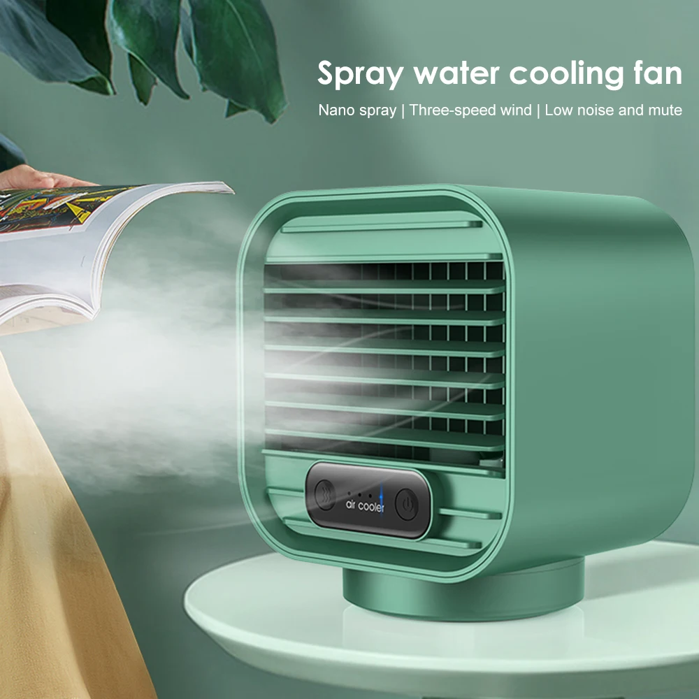 Multifunction Fan Air Cooler Fan Summer Portable Mini USB Desktop Air Conditioner Rechargeable Quiet Nano Spray Air Conditioner
Multifunction Fan Air Cooler Fan Summer Portable Mini USB Desktop Air Conditioner Rechargeable Quiet Nano Spray Air Conditioner