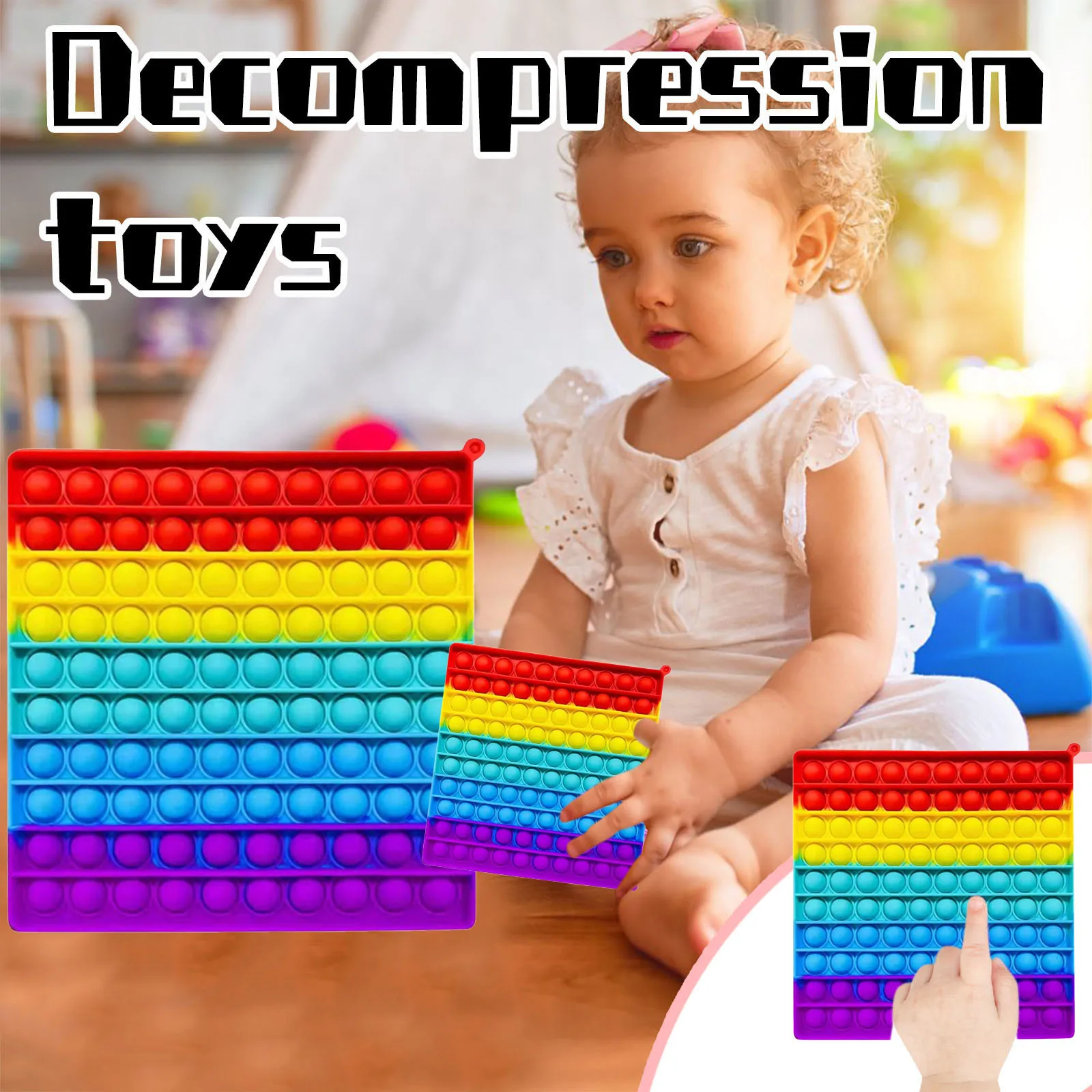 20cm Super Big Size Push Bubble Toys 15inch Fidget Sensory Toy Stress Reliever Squishy Antistress Gift Antistress Box 2021
20cm Super Big Size Push Bubble Toys 15inch Fidget Sensory Toy Stress Reliever Squishy Antistress Gift Antistress Box 2021