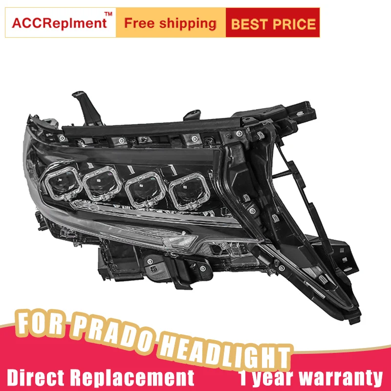2Pcs LED Headlights For Toyota Prado 2018-2019 ALL LED car lights Angel eyes Full LED Fog lights LED Daytime Running Lights
2Pcs LED Headlights For Toyota Prado 2018-2019 ALL LED car lights Angel eyes Full LED Fog lights LED Daytime Running Lights