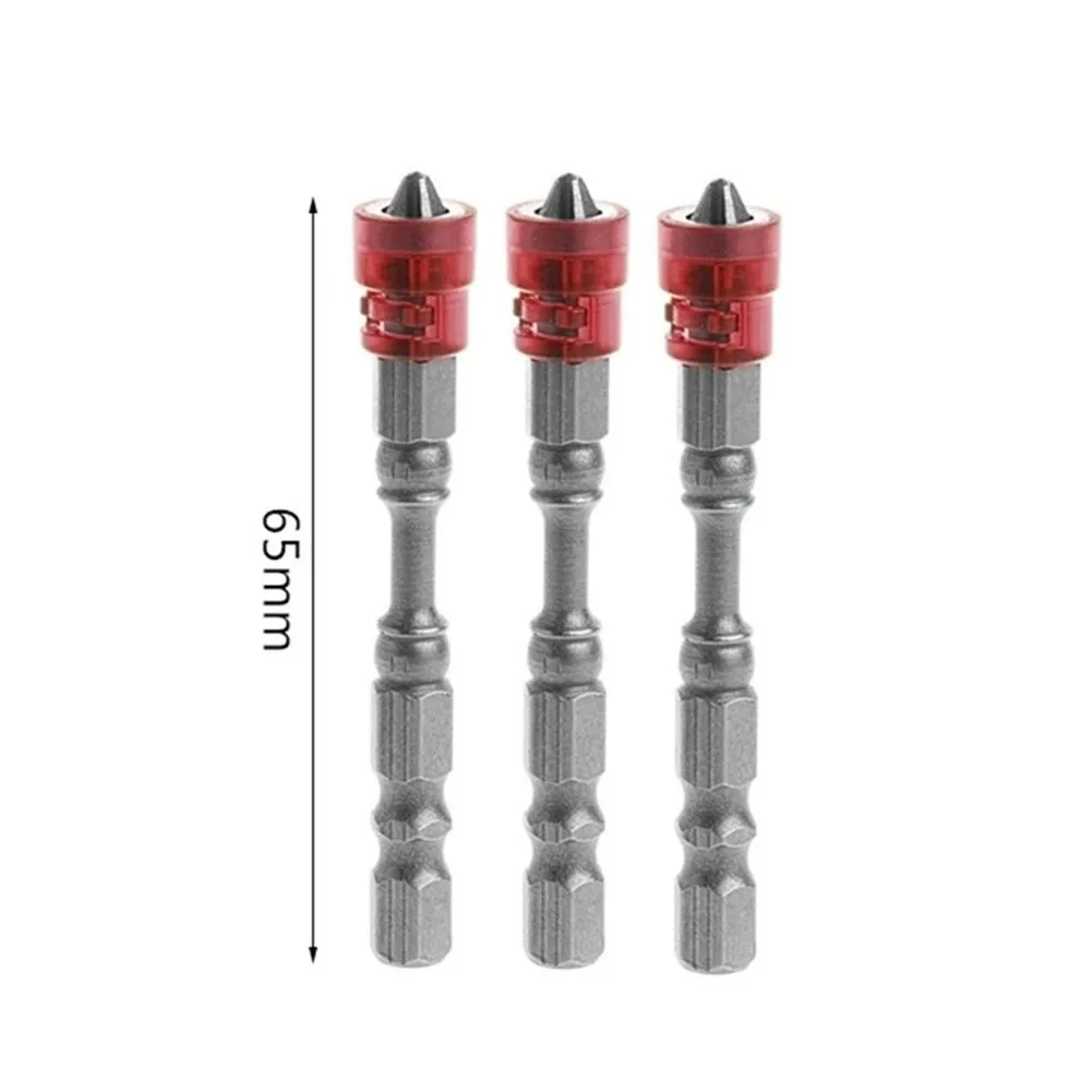 3Pcs S2 Alloy PH2 Single Head Magnetic Screwdriver Bits 1/4 Inch Hex Shank 65mm Magnetic Screwdriver Bits
3Pcs S2 Alloy PH2 Single Head Magnetic Screwdriver Bits 1/4 Inch Hex Shank 65mm Magnetic Screwdriver Bits