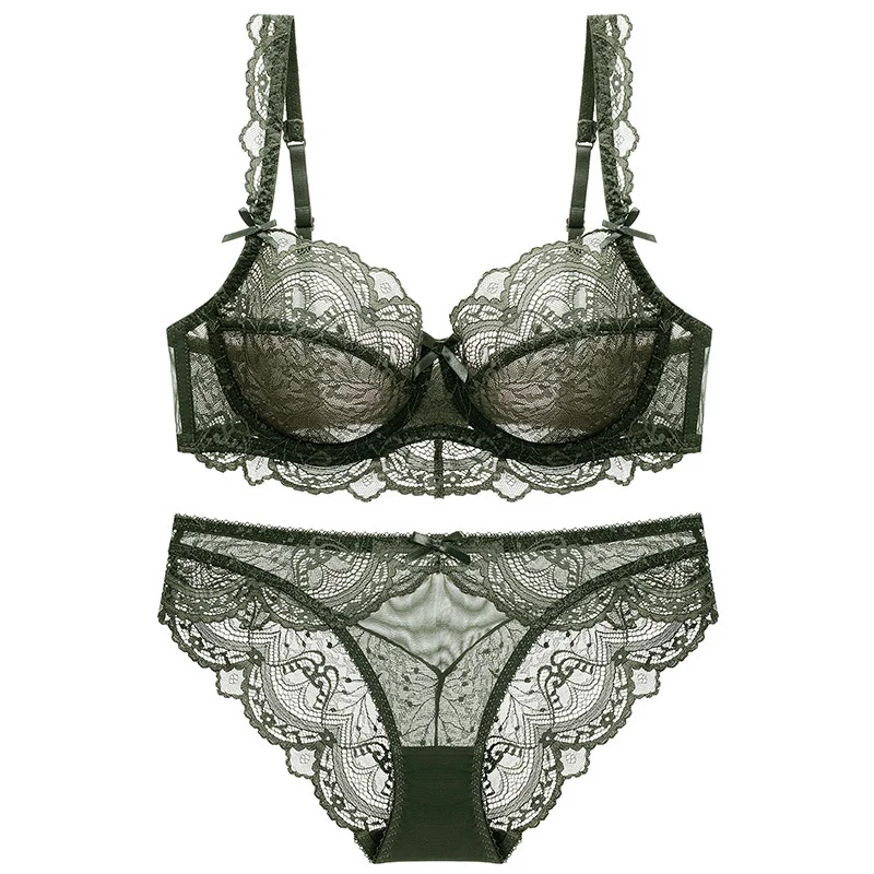 EUSHEY Ultra Thin Cup Embroidery Lace Bra Sets Women Lingerie Sexy Two Piece Brief Sets Unerwire Push Up Underwear Bra And Panty
EUSHEY Ultra Thin Cup Embroidery Lace Bra Sets Women Lingerie Sexy Two Piece Brief Sets Unerwire Push Up Underwear Bra And Panty
