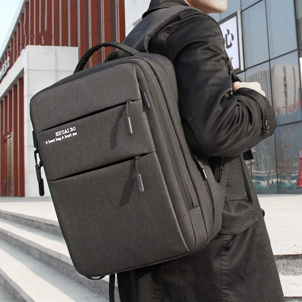 Men Waterproof Business Backpacks USB Charge 15.6 Inch Laptop Bags Pack Male Schoolbag Anti-Theft Travel Notebook Backpack New
Men Waterproof Business Backpacks USB Charge 15.6 Inch Laptop Bags Pack Male Schoolbag Anti-Theft Travel Notebook Backpack New