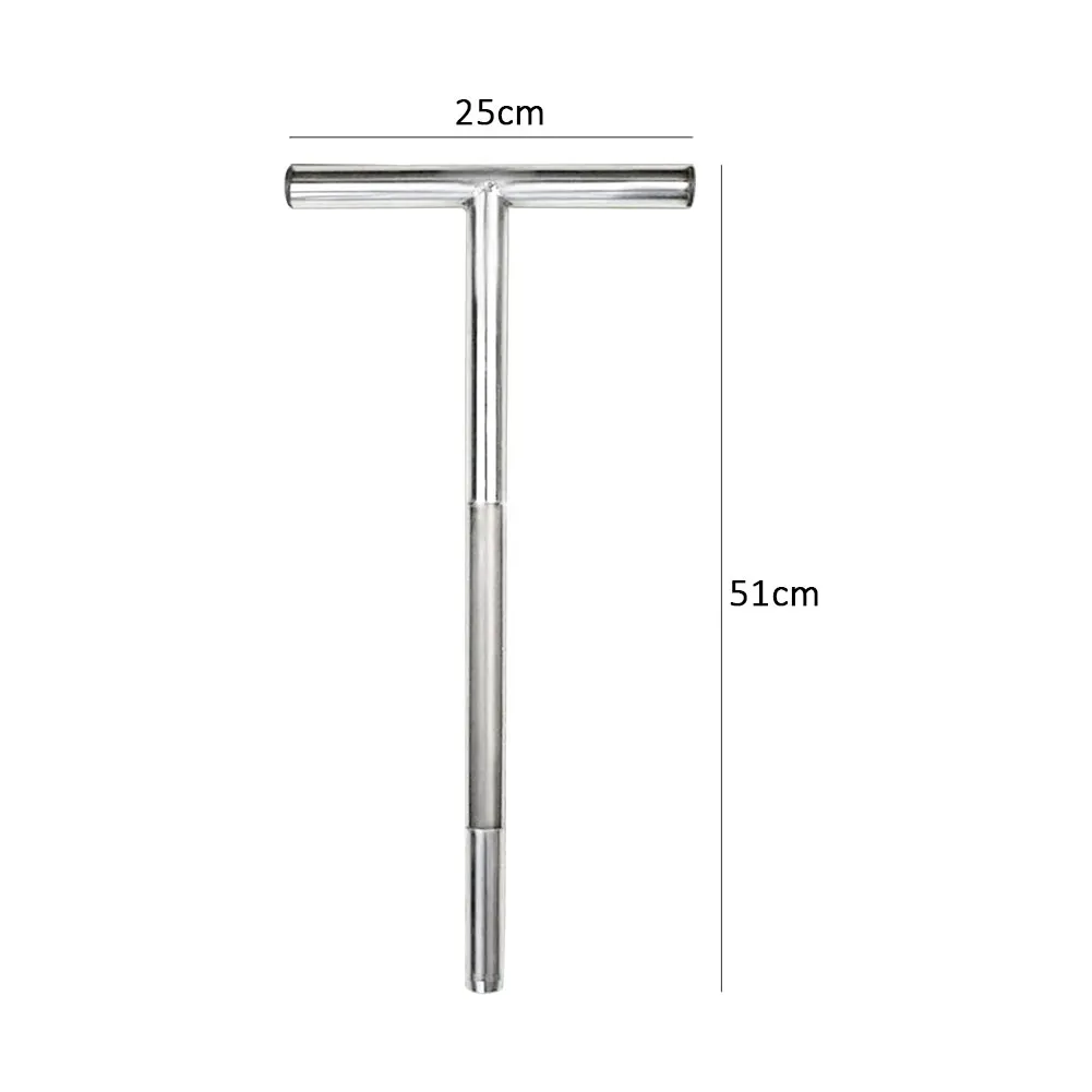Agriculture Stainless Steel Tubular Golf Course Lawn Maintenance T-Style Handle Sampling Manual Soil Sampler Probe Earth Turf
Agriculture Stainless Steel Tubular Golf Course Lawn Maintenance T-Style Handle Sampling Manual Soil Sampler Probe Earth Turf