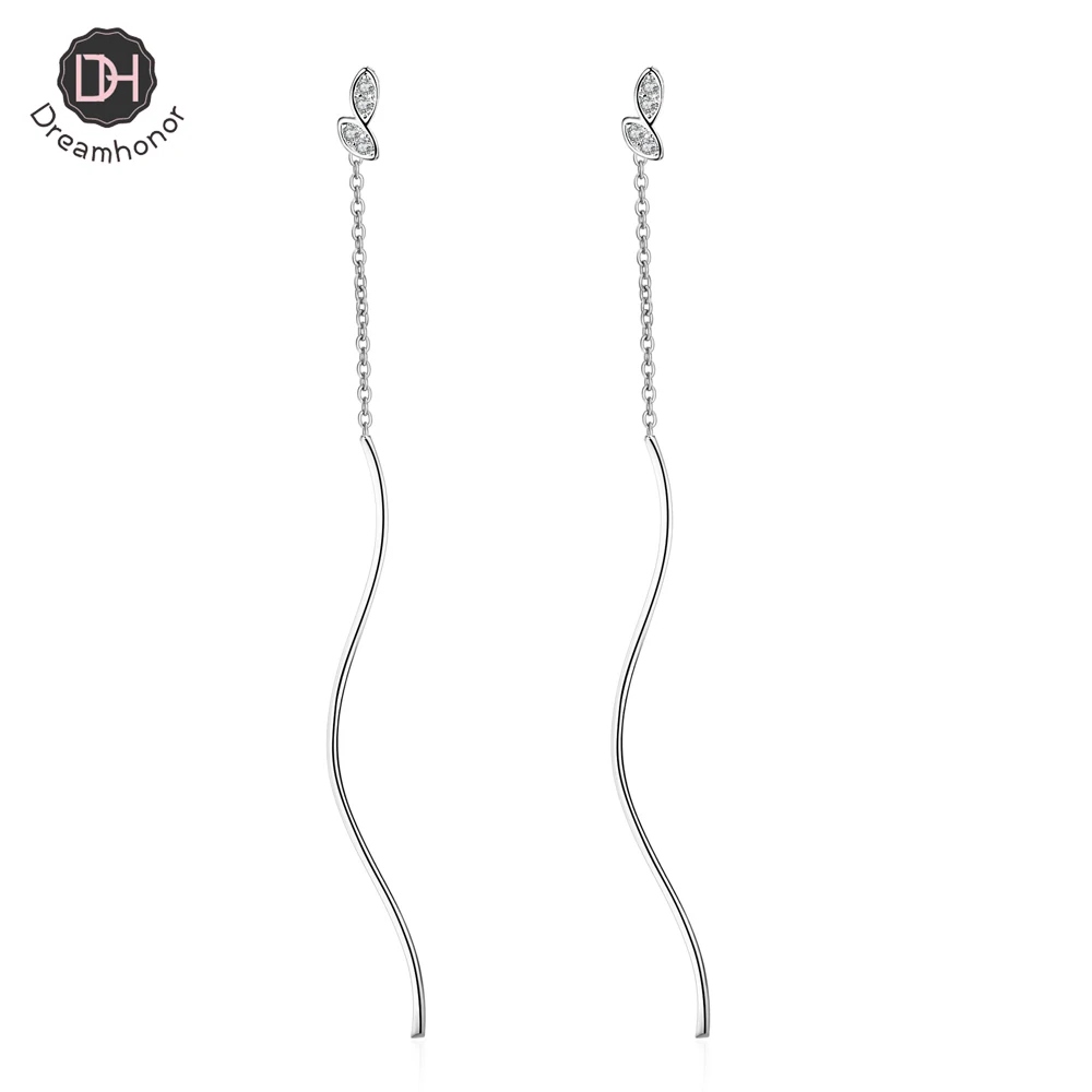 Dreamhonor 925 Sterling Silver Ear Line Long Tassel Drop Earrings 2021 Fashion Women Earrings Summer Jewelry Girls Party Gift
Dreamhonor 925 Sterling Silver Ear Line Long Tassel Drop Earrings 2021 Fashion Women Earrings Summer Jewelry Girls Party Gift