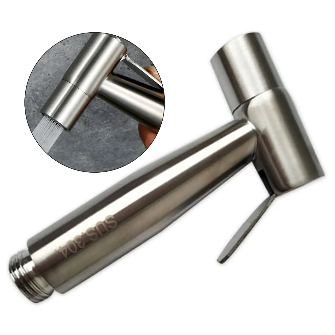 Hot Sale 1PCS Stainless Steel Toilet Hand Held Bidet Faucet Sprayer Bidet Set Sprayer Gun Toilet Spray Bathroom Hand Hold Bidet
Hot Sale 1PCS Stainless Steel Toilet Hand Held Bidet Faucet Sprayer Bidet Set Sprayer Gun Toilet Spray Bathroom Hand Hold Bidet