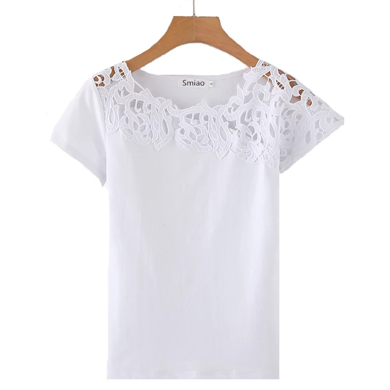 Summer Hollow Female Out Cotton Casual Tops Tee Plus Size Short Sleeve Basic Solid O-Neck Women T-shirt S-3XL
Summer Hollow Female Out Cotton Casual Tops Tee Plus Size Short Sleeve Basic Solid O-Neck Women T-shirt S-3XL