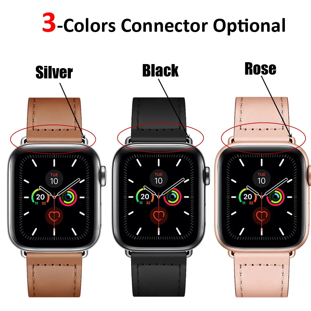 Leather strap For apple watch band 44mm/40mm 42mm/38mm pulseira watchband iwatch band bracelet apple watch 5 4 3 se 6
Leather strap For apple watch band 44mm/40mm 42mm/38mm pulseira watchband iwatch band bracelet apple watch 5 4 3 se 6