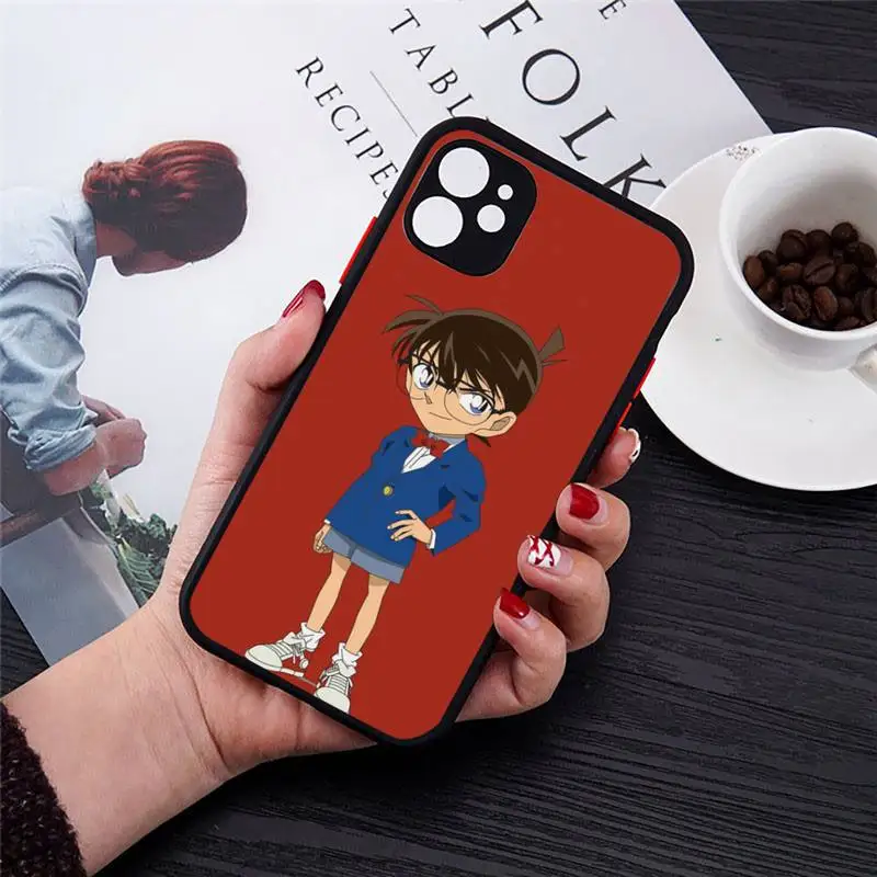anime Detective Conan only one truth Phone Case Matte Transparent for iPhone 7 8 11 12 s mini pro X XS XR MAX Plus cover
anime Detective Conan only one truth Phone Case Matte Transparent for iPhone 7 8 11 12 s mini pro X XS XR MAX Plus cover