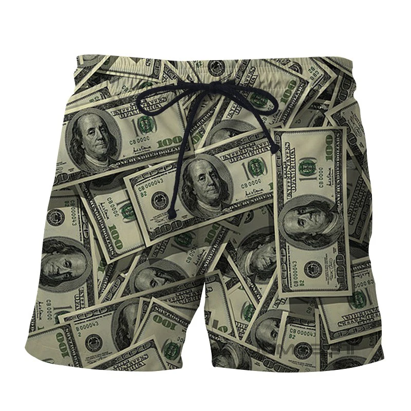 Shorts 2021 New Men's 3D Printed Sports Beach Pants Men's Streetwear Breathable Dollar Design Fashionable Great Money Pants
Shorts 2021 New Men's 3D Printed Sports Beach Pants Men's Streetwear Breathable Dollar Design Fashionable Great Money Pants