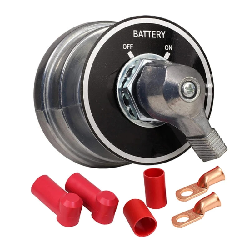 Master Battery Disconnect Switch Kill Cut Off with Copper Contact 1 Pack High Current Master Battery Disconnect Switches
Master Battery Disconnect Switch Kill Cut Off with Copper Contact 1 Pack High Current Master Battery Disconnect Switches