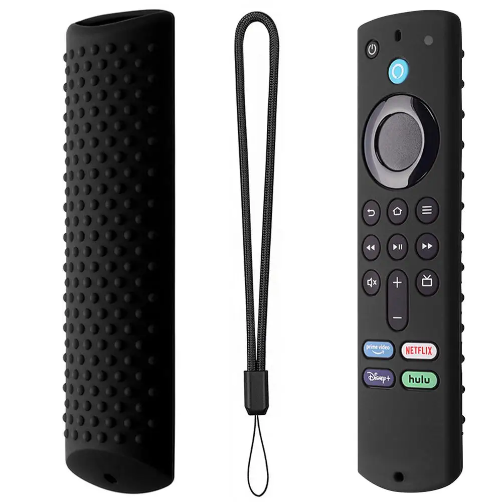 Silicone Case For Alexa Voice Remote 3rd Gen 2021 Protective Cover Case Stick Remote Control With Anti-Loss Strap
Silicone Case For Alexa Voice Remote 3rd Gen 2021 Protective Cover Case Stick Remote Control With Anti-Loss Strap