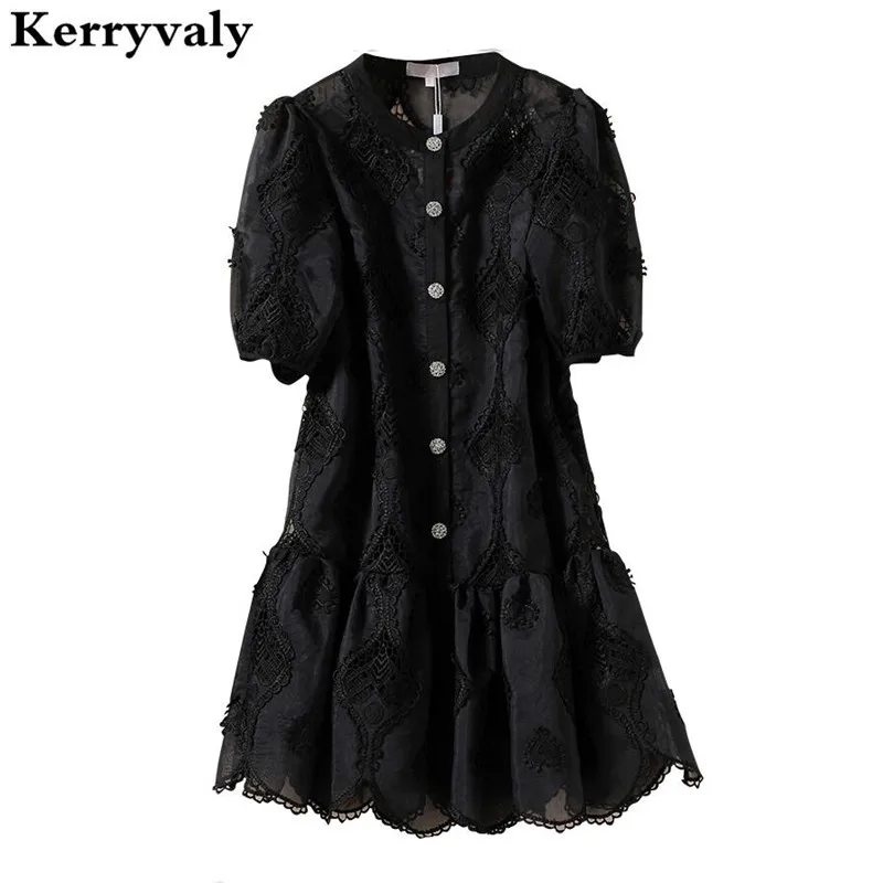 High Quality Summer Retro Style Shirt Black Lace Dress Ropa Mujer Verano 2021 Half-Sleeve Hollow Out Embroided Dress K9979
High Quality Summer Retro Style Shirt Black Lace Dress Ropa Mujer Verano 2021 Half-Sleeve Hollow Out Embroided Dress K9979