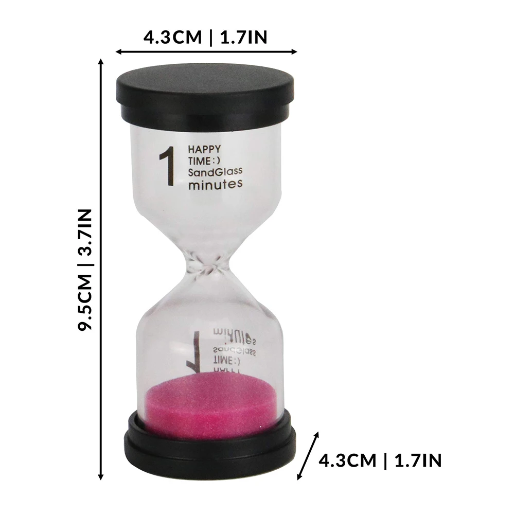 6pcs/set 1/3/5/10/15/30 Minute Timer Hourglass Sand Clock for Cooking Brushing Teeth Sands Timer Sandglass Desktop Ornaments
6pcs/set 1/3/5/10/15/30 Minute Timer Hourglass Sand Clock for Cooking Brushing Teeth Sands Timer Sandglass Desktop Ornaments