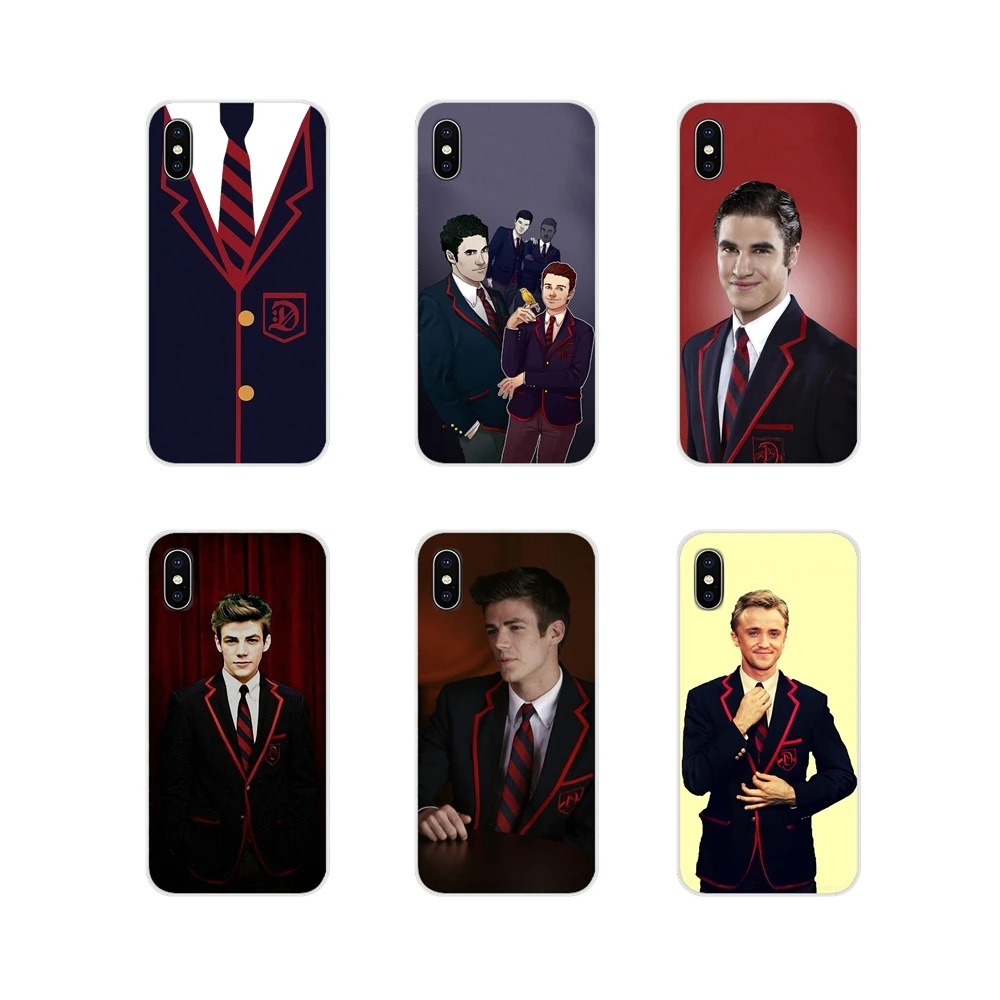 Мягкий прозрачный чехол для Samsung Galaxy S2 S3 S4 S5 Mini S6 S7 Edge S8 S9 S10E Lite Plus glee dalton School the