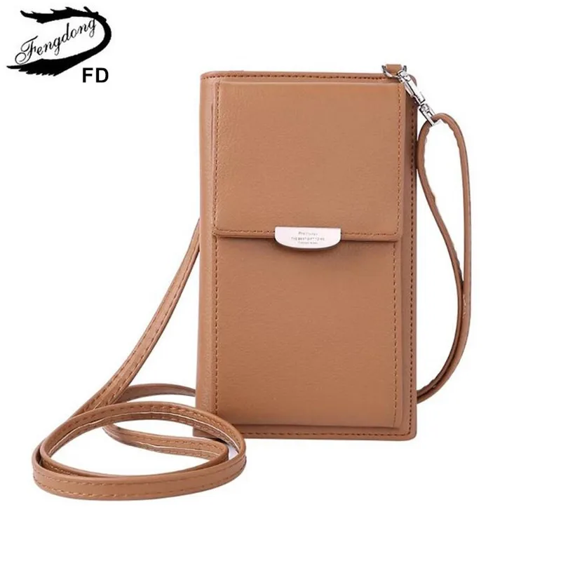 Fengdong female crossbody phone bag one shoulder leather wallet coin purse women long wallet id credit card holder New Year gift
Fengdong female crossbody phone bag one shoulder leather wallet coin purse women long wallet id credit card holder New Year gift