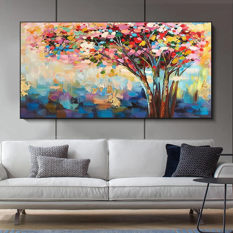 Abstract Modern Tree Flower Nature Landscape Canvas Painting Posters and Prints Wall Art Pictures for Living Room Cuadros
Abstract Modern Tree Flower Nature Landscape Canvas Painting Posters and Prints Wall Art Pictures for Living Room Cuadros