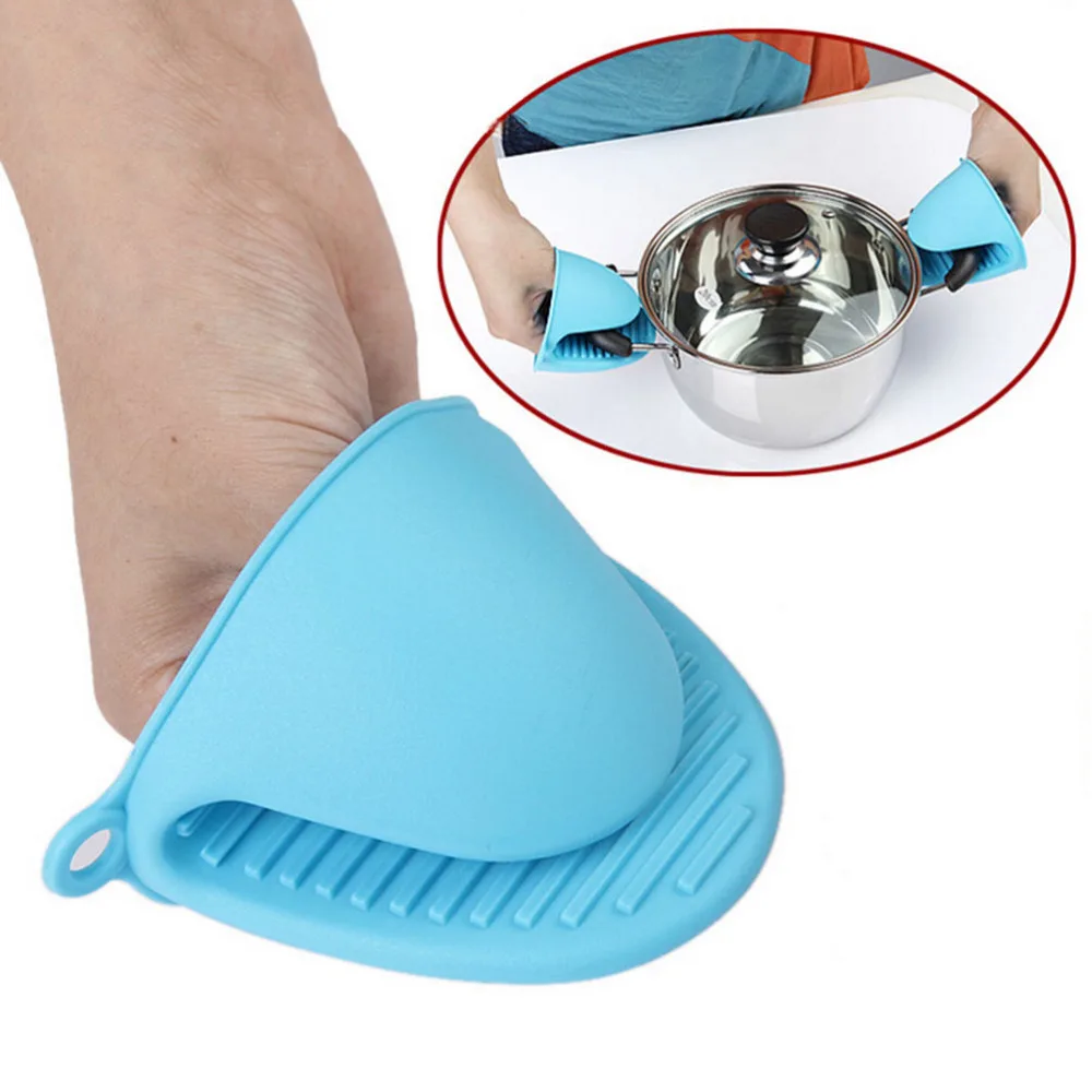 1Pc Silicone Heat Resistant Gloves Clips Insulation Non Stick Anti-slip Pot Bowel Holder Clip Cooking Baking Oven Mitts
1Pc Silicone Heat Resistant Gloves Clips Insulation Non Stick Anti-slip Pot Bowel Holder Clip Cooking Baking Oven Mitts