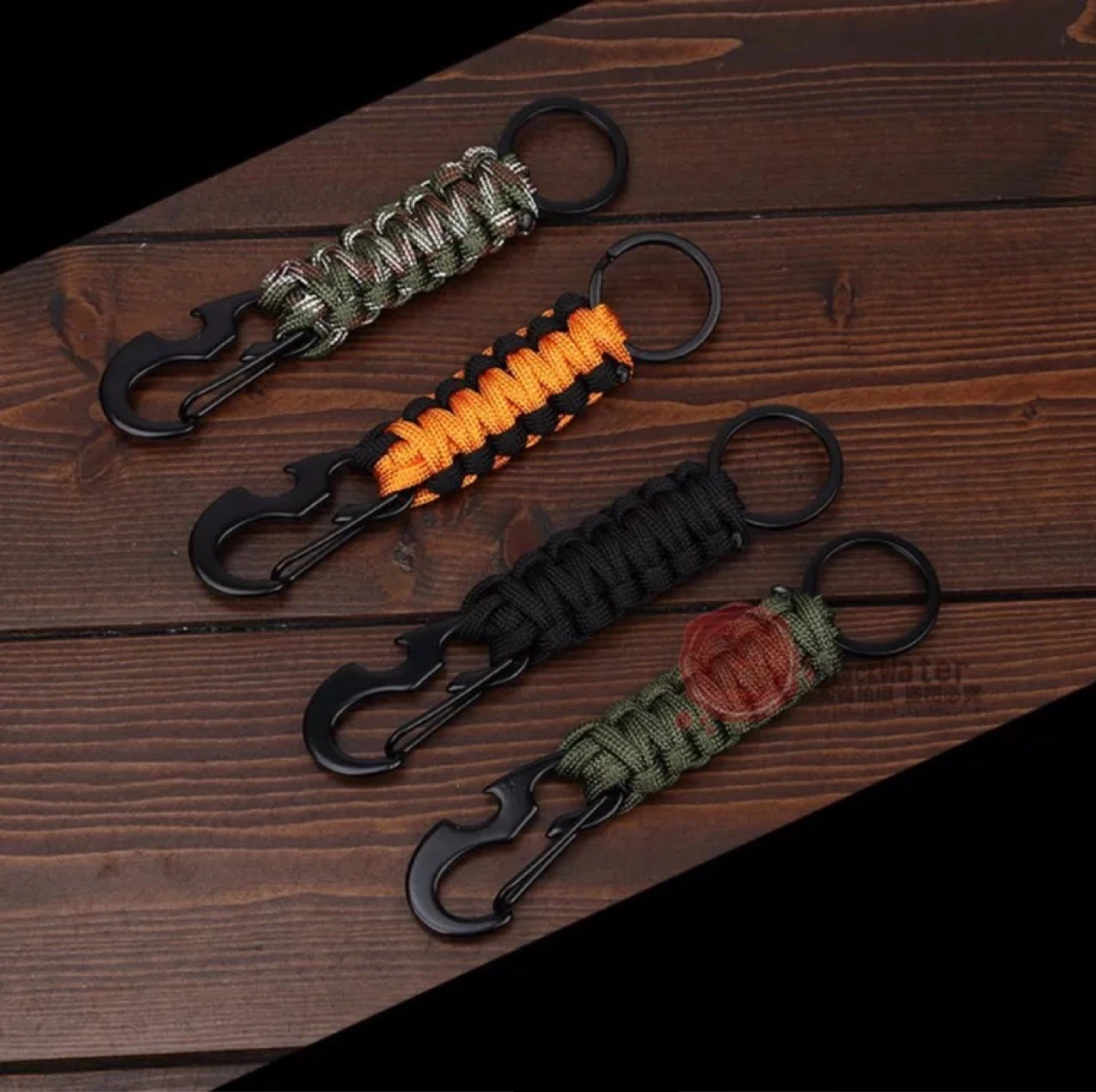 Outdoor Umbrella Rope Corkscrew Car Keychain Climb Tactical Survival Tool Carabiner Hook Cord Backpack Multi Function Keyring
Outdoor Umbrella Rope Corkscrew Car Keychain Climb Tactical Survival Tool Carabiner Hook Cord Backpack Multi Function Keyring