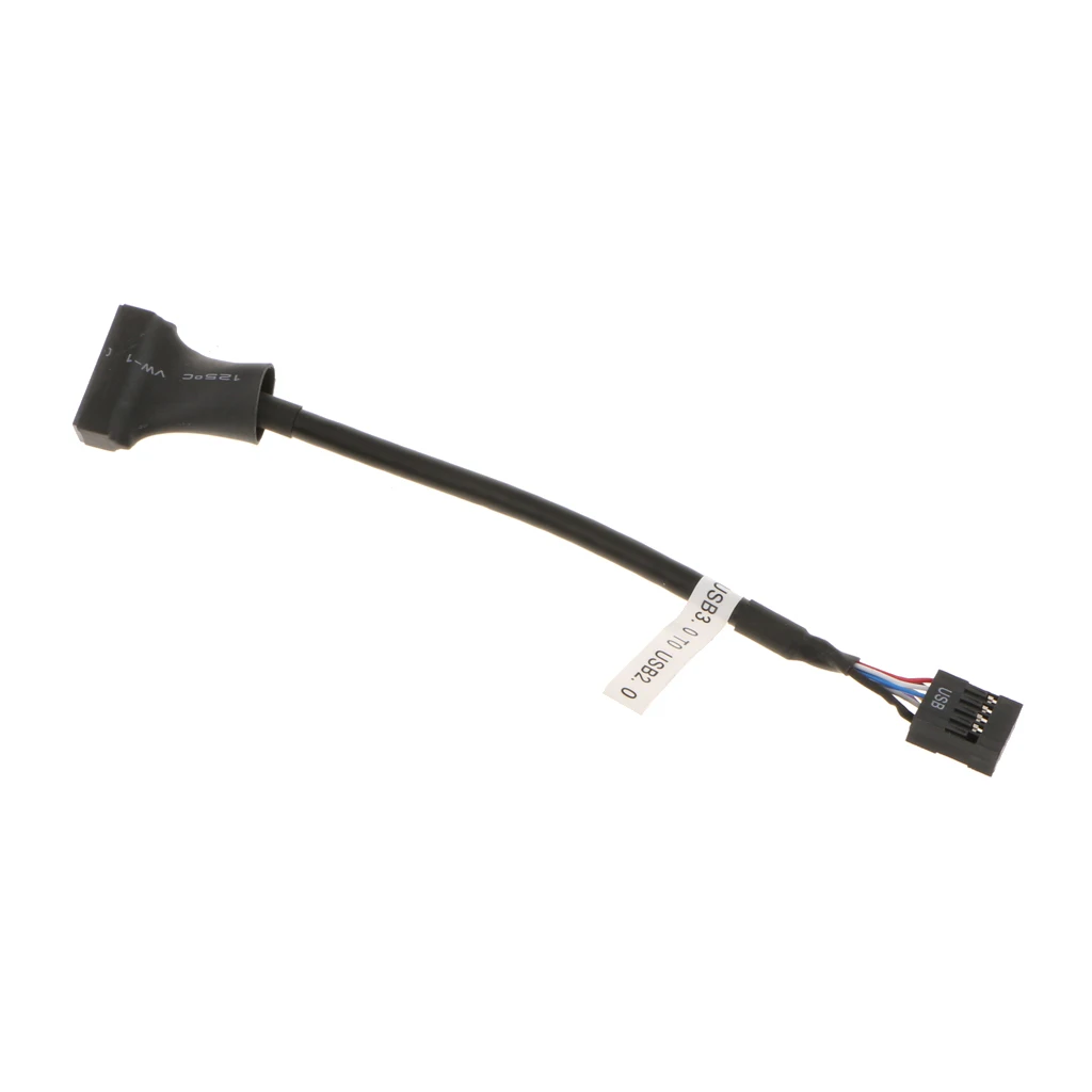 USB Adapter Cable Internal 20-p USB 3.0 Male to 9-p USB 2.0 Female Mainboard CPU Computer Cables & Connectors Fan Extention
USB Adapter Cable Internal 20-p USB 3.0 Male to 9-p USB 2.0 Female Mainboard CPU Computer Cables & Connectors Fan Extention