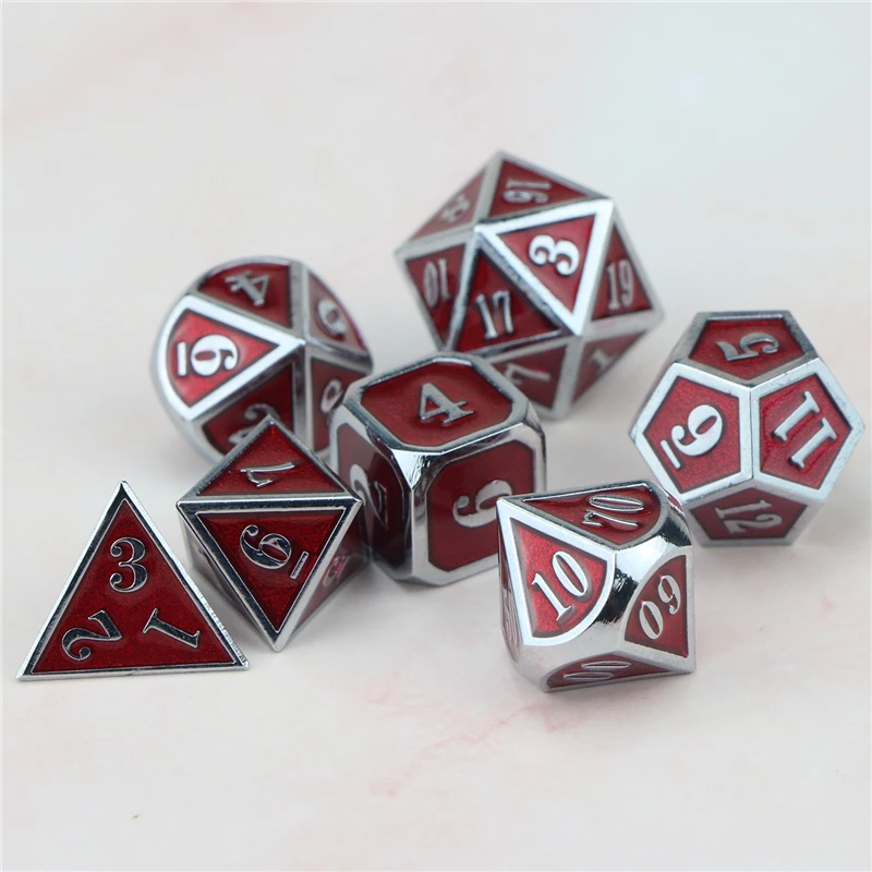 Metal dnd dice set polyhedral dice set rpg d20 dungeon and dragon set of dice Orange gaming dice with bag D20 D12 D10 D8 D6 D4
Metal dnd dice set polyhedral dice set rpg d20 dungeon and dragon set of dice Orange gaming dice with bag D20 D12 D10 D8 D6 D4