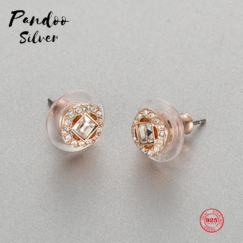 Fashion Charm Sterling Silver Original 1:1 Engraving, Simple And Exquisite Versatile Round Earrings Women's Luxury Jewelry Gifts
Fashion Charm Sterling Silver Original 1:1 Engraving, Simple And Exquisite Versatile Round Earrings Women's Luxury Jewelry Gifts