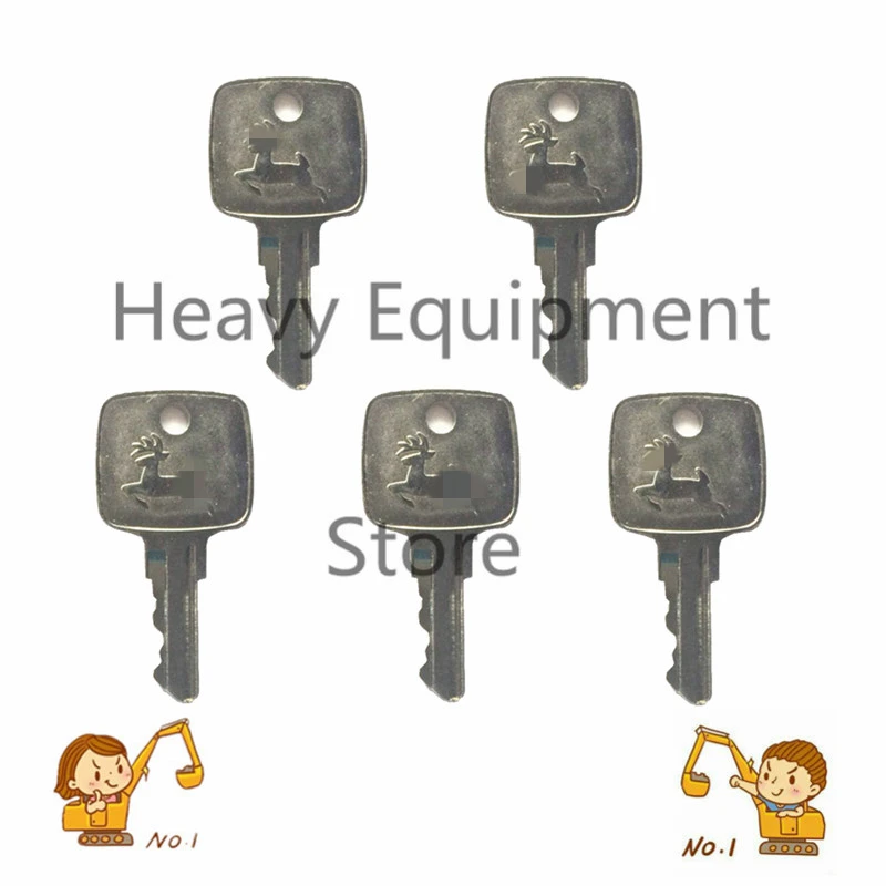 5 PCS JD Key For John Deere Multiquip and Indak Equipment Ignition Start Starter AT195302 DAR51481 AR51481 DAT195302
5 PCS JD Key For John Deere Multiquip and Indak Equipment Ignition Start Starter AT195302 DAR51481 AR51481 DAT195302